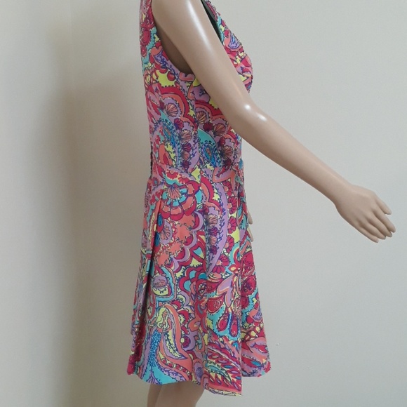 Lilly Pulitzer Multicolor Paisley Dress - Picture 7 of 8